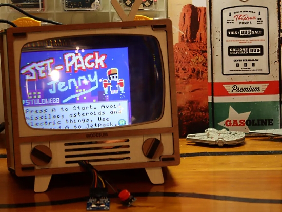 Retro TV MakeCode Arcade