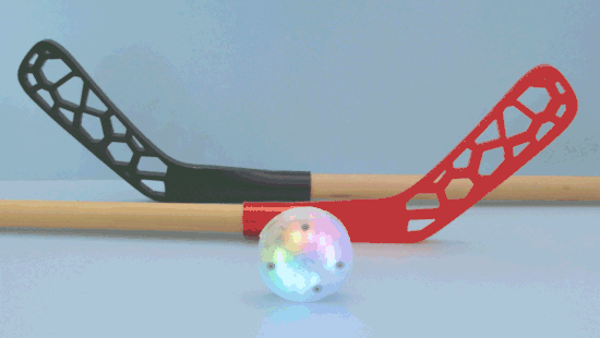 Light-Up Hockey Puck