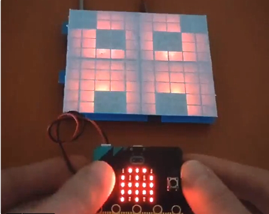 Micro:bit LED Matrix Magnifier