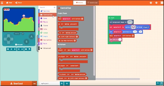 MakeCode Arcade