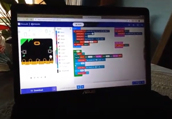 Microbit V2.0 with Datalogging and 51 bit Colorbit