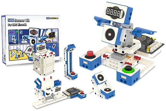 Yahboom world of module programmable robot sensor kit for micro:bit V2/V1.5 boards