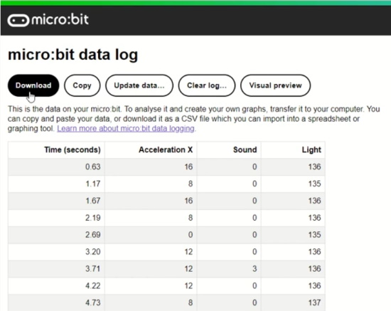 Logging for micro:bit v2