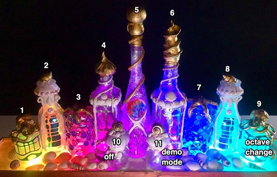 Glowing Bottle Castle