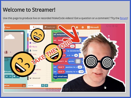 MakeCode Streamer